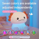 Axolotl, entzückende, matschige Nachtlichtlampe aus Silikon, das beste Geschenk für Mädchen und Kinder